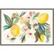 Citrus Summer I v2 by Kristy Rice 23-in. W x 16-in. H. Canvas Wall Art Print Framed in Grey